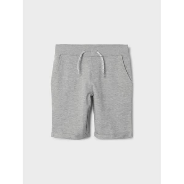 Shorts - NAME IT - Vermo - grå melange - 100% bomull - baköglor
