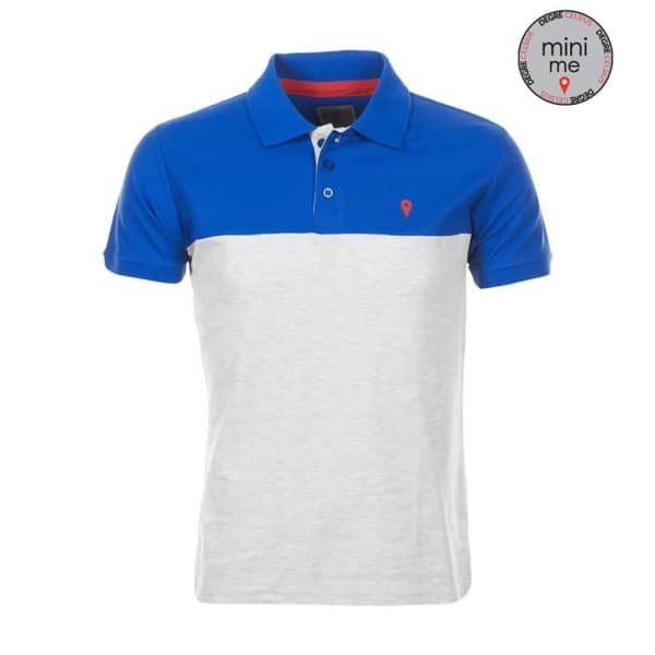 Polo Celsius Kaloste - neonblå/grå ljus - 2XL Neonblå/gråljus XXL