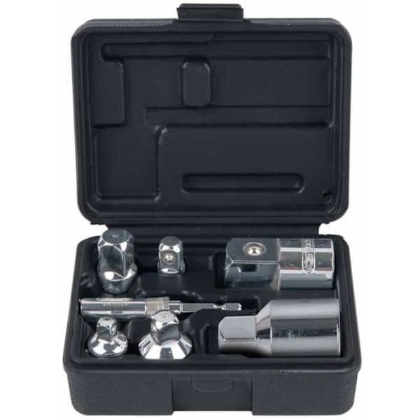 KS Tools 7-delad adaptersats för hylsa och borrkrona 918.0707