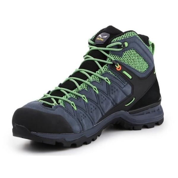 SALEWA MS Alp Mate Mid WP Vandringsskor Svart-Grön-Grå - Herr/Vuxen - Andas Svart 44