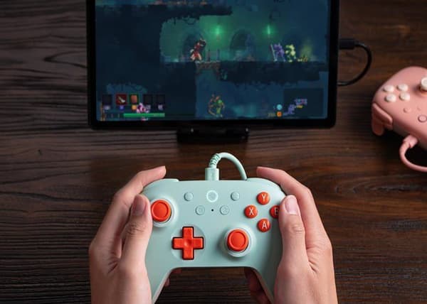 Joystick - 8bitdo - 82CD-JP - Trådbunden - Kompatibel med PC och Android - Metallspakar