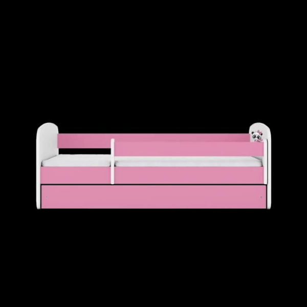 Kocot Kids Cot Babydreams rosa panda med lådmadrass 160/80 - 5903282044289