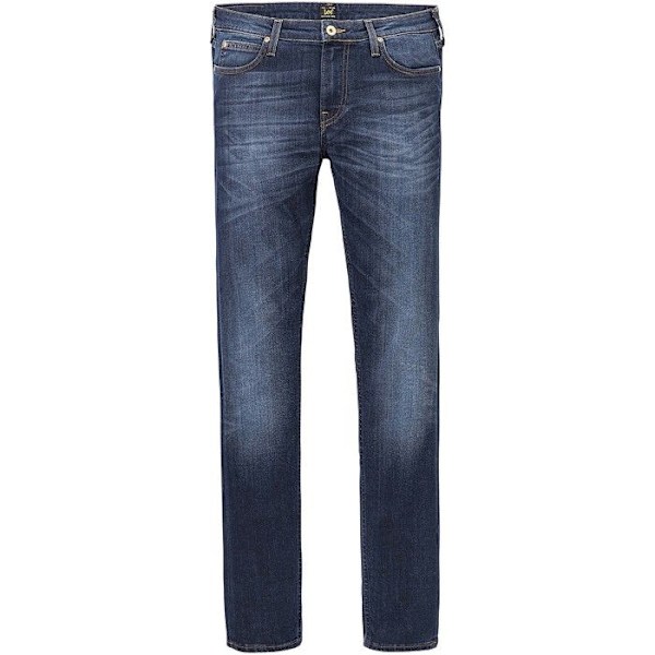 Jean - Lee - Luke - Slim Tapered - Blå True Authentic - Denim Stretch 12 3/4 Oz riktigt autentisk 33/32