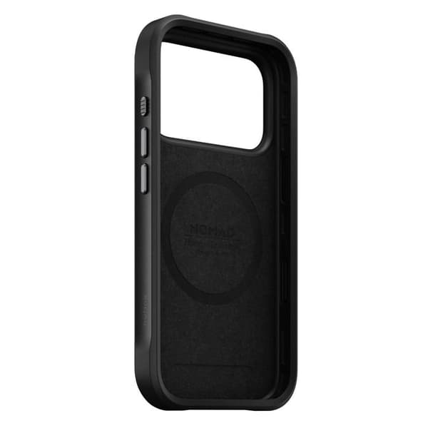 Coque - NOMAD - iPhone 17 Pro - Horween-läder - Robust skydd - Elegant och tidlös Svart