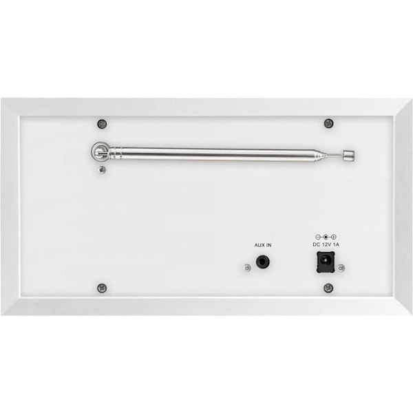 Radiodigital - IMPERIAL - DABMAN 30 - DAB, DAB+, FM - LCD-skärm - Inbyggd väckarklocka Vit