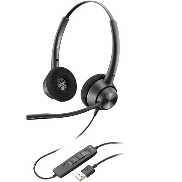 HP Poly EncorePro 310 Monaural USB-A Headset TAA