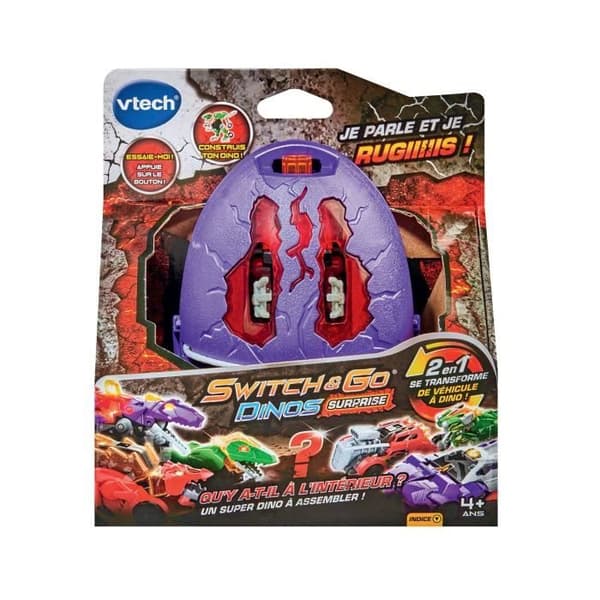 VTECH SWITCH & GO DINOS SURPRISE V2 (6 OLIKA MODELLER)
