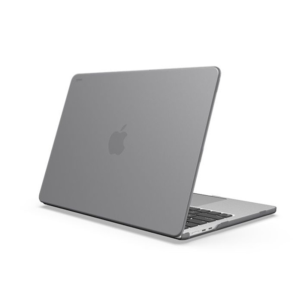 Moshi iGlaze - Hårt fodral för MacBook Air 13,6" M3 (2024) / M2 (2022) (Stealth Black)