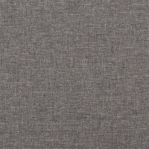Bänk - Mörkgrå - 70x35x41 cm - 100% polyester - Modern design mörkgrå
