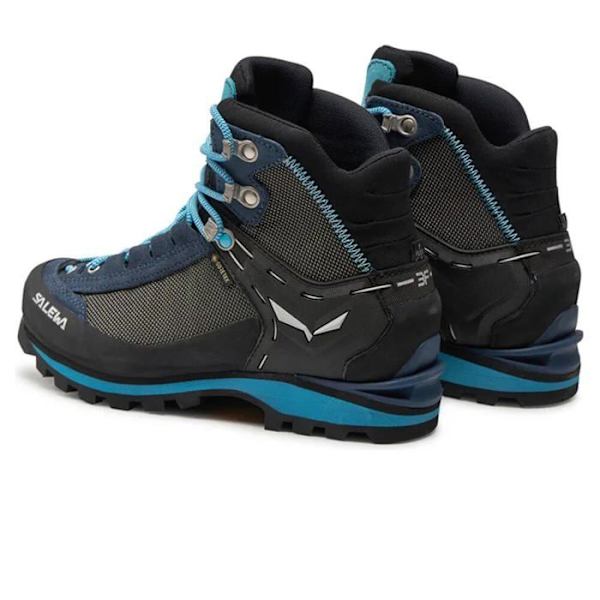 Kängor klättring - Salewa - Ws Crow GTX - Dam - Premium Navy - Andningsbara Premium marin/eternblått 37