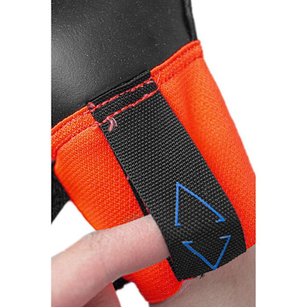 Målvaktshandskar - Reusch - Attrakt Duo - Hyper Orange - Tight fit - Andningsbar hyper orng/elec blue/bck jag