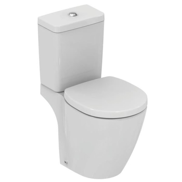 IDEAL STANDARD Connect Space Toalettsits - Överdrag med fallskydd - Vit