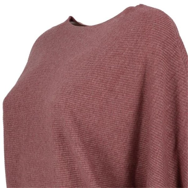 Dragtröja - Jacqueline de Yong - Rosé - Fladdermusärmar - Finmaskig - Stadslook Rosa jag