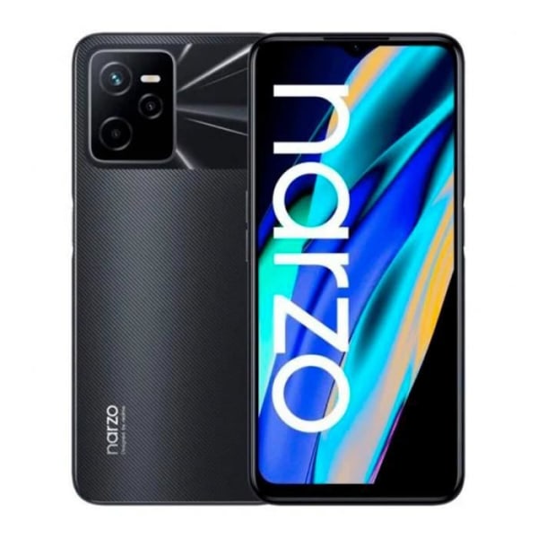 Realme Narzo 50A Prime 4GB/64GB Svart (Speed svart) Dual SIM RMX3516