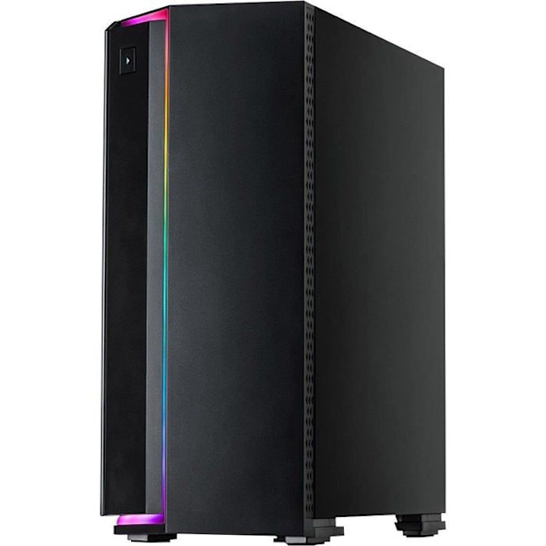 Inter-Tech S-3906 Renegade PC-fodral - Tower - ATX, ITX, Micro-ATX - Svart - Gaming - Multi