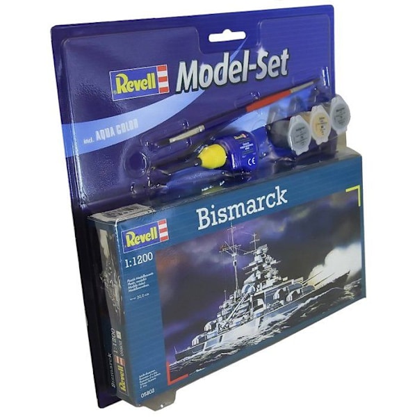 Maquette båt : Modellset : Bismarck