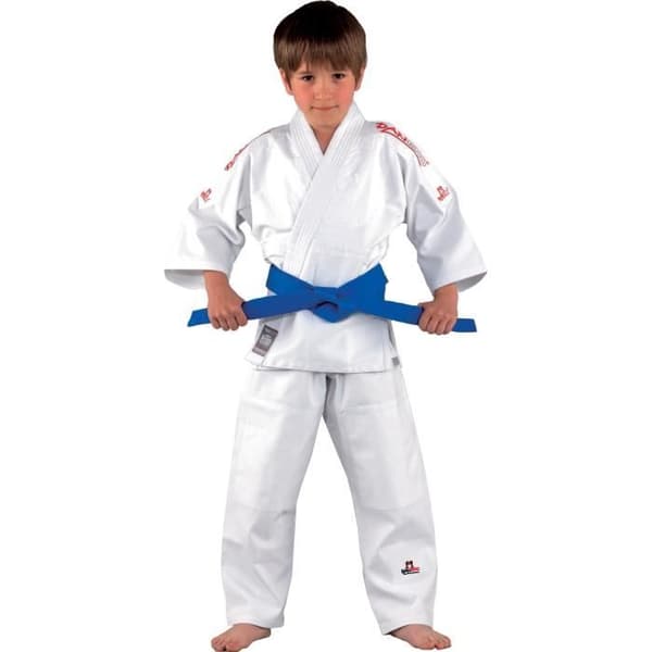 Barn Judo/Jujitsu Kimono Danrho Ogoshi - vit - 100 cm Vit 130 cm