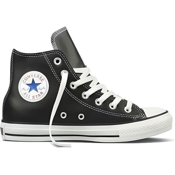 Converse All Star Leather Hi Sneaker - Ref. 132170C Svart 36 1/2