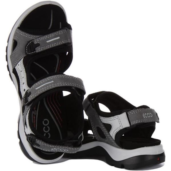 Sandaler - ECCO - Offroad Yucatan - Nubuck-läder - Spänne - Grå Titan 38