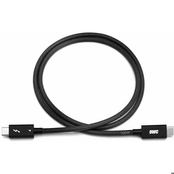 Thunderbolt 4-kabel - OWC - 0,7 m - 40 Gbit/s - USB-C - Kompatibel med Mac och PC