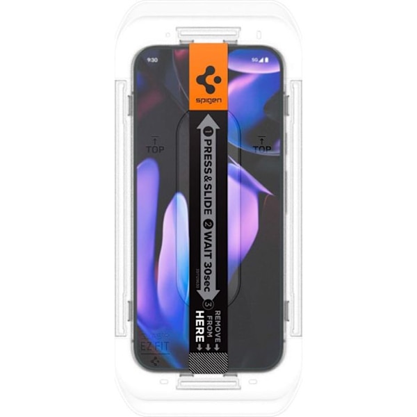 Fodral till Google Pixel 9 Pro XL (set 2) - Spigen Glas.tR EZ FIT - Genomskinlig