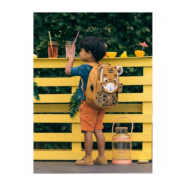 Liten ryggsäck 32cm SPECULOS Le Tigre brun