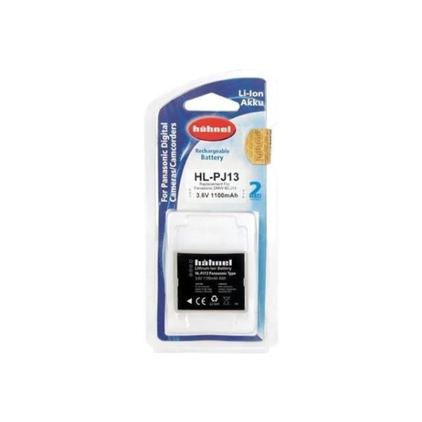 Hähnel HL-PJ13 kamerabatteri Li-Ion 1100 mAh för Panasonic Lumix DMC-LX5, LX5EB-K, LX5EF-K, LX5EG-K, LX5EP-K, LX5K, â € ¦