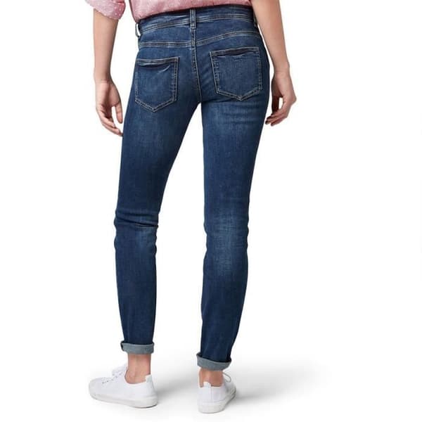 Jeans raka Tom Tailor Alexa dam i stretchdenim - blekblå, normal storlek Blå 1 26/30