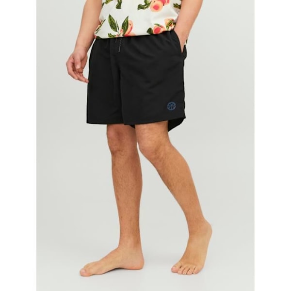 Baddräkt - Jack & Jones - Fiji Solid Sn - Storlek - Återvunnet tyg - Regular fit Svart 42