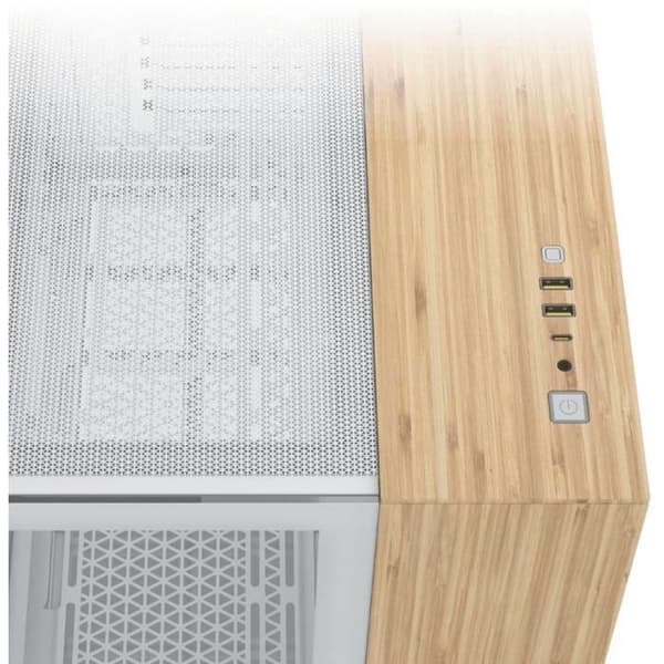 PC Chassi - CORSAIR - CC-9011288-WW - 2500X - mATX - PC Chassi - Vit/Bambu