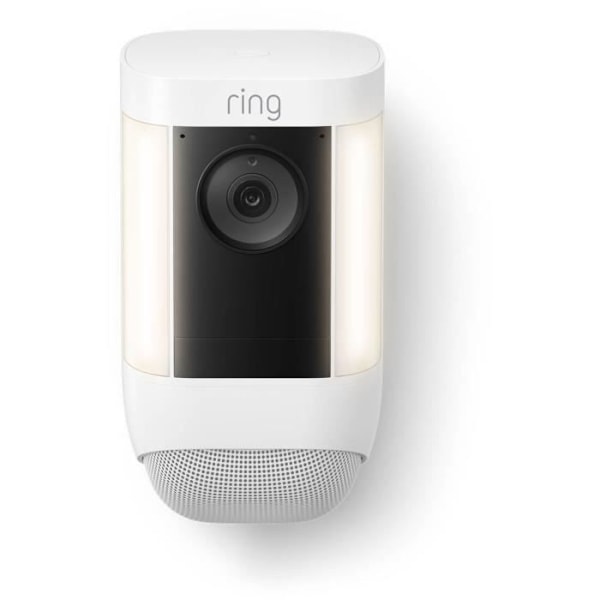 Övervakningskamera - RING - Spotlight Pro Batteri - Vit - EU