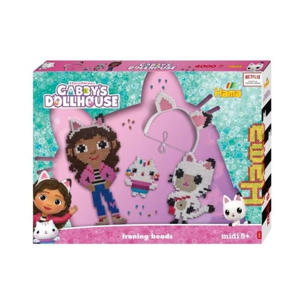 Perlspel - HAMA - Gabby's Docka Hus - Presentförpackning - Unisex - Från 4 år