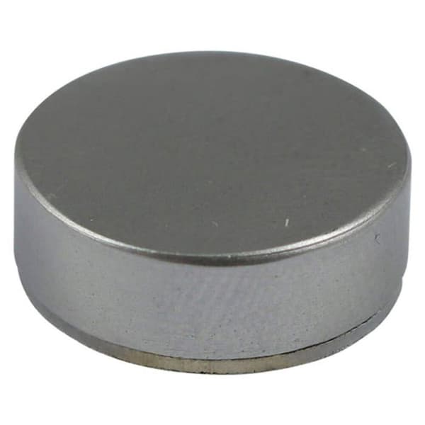 Timco - TSC18SCP - Gängade lock 18mm - Massivt mässing - Satinförkromad - (Förpackning 4) -