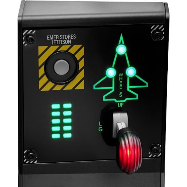 Cockpit kontrollpanel - THRUSTMASTER - Viper Panel - Svart - USB - PC - Gamepad Svart