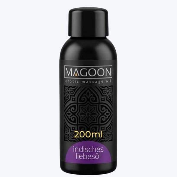 Erotisk Massageolja 200ml - Indisk - Vattenlöslig