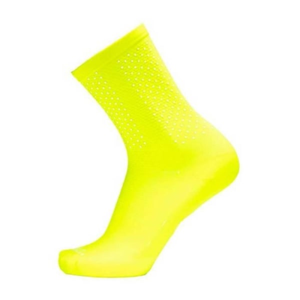 Mb Wear Reflekterande MTB-strumpor - Fluo Gul - Storlek S/M Fluorescerande gul L/XL