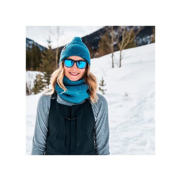 BUFF Cache-cou stickad och fleece dam Marin - Blå, PrimaLoft® foder denim