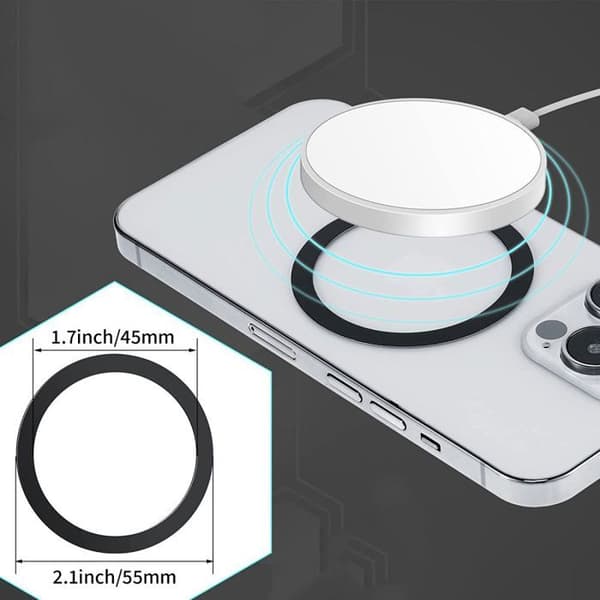 Tech-Protect Magmat Magnetring För Magsafe Telefont skydd Pack om 2