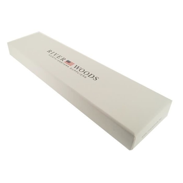 Klocka - RIVER WOODS - RW420001 - Svart Läder - Kvarts - Vattentålig 5 bar Silver, Svart