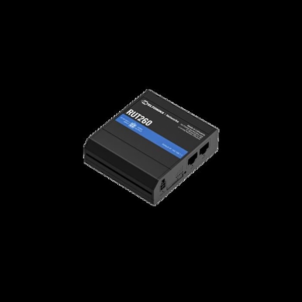 Teltonika RUT260 Router Svart, Blå