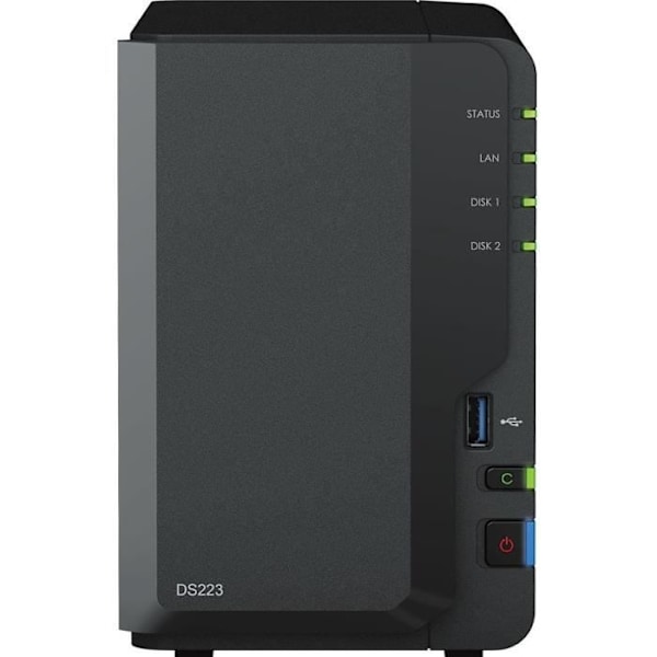 SYNOLOGY 2-bay NAS-server - DS223