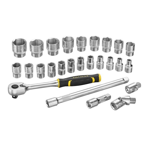 STANLEY Stakbox L 1/2" FatMax - 26-delars verktygssats