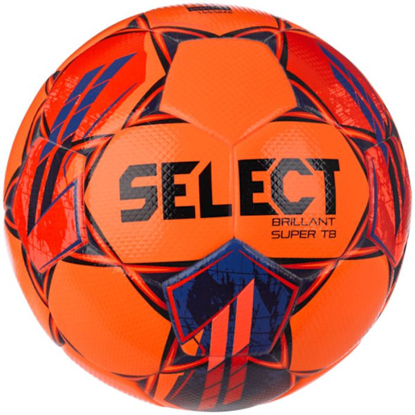 Fotboll - Select - Brillant Super Pro V23 - Storlek 5 - Unisex - Syntetiskt läder Orange 5