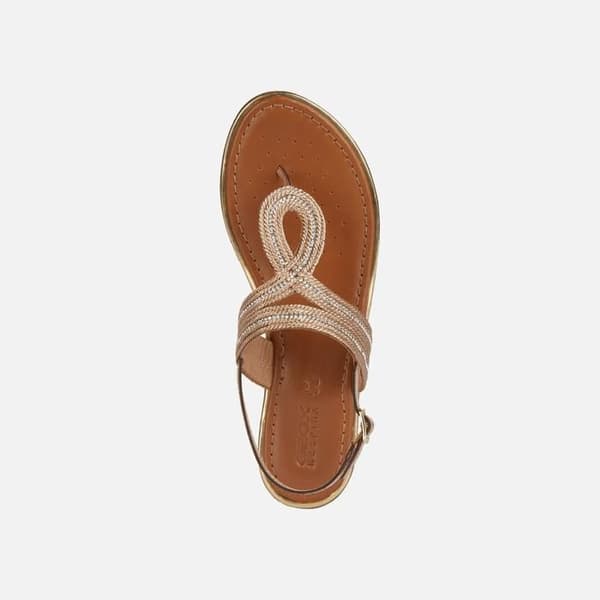 Geox Sozy Plus damsandaler mörkguld 40