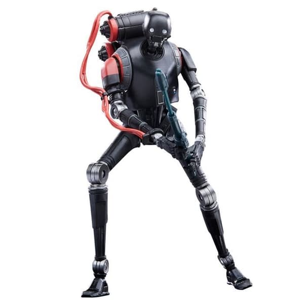 KX-säkerhetsdroidfigur Star Wars Jedi Survivor Svart serie