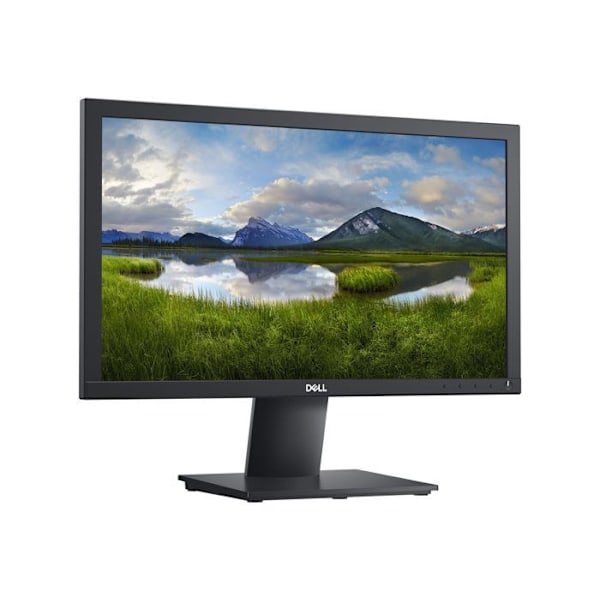 dell - display b2b 19.5in led 1600x900 16:9 5 ms e1920h 1000:1 vga displayport se svart svart Svart