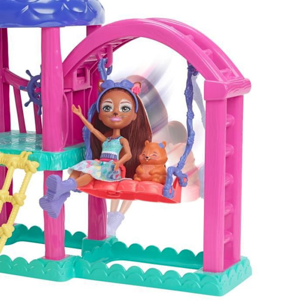 Enchantimals - Lekplats - Docka - 4 år och + Flerfärgad