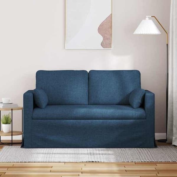 Blå Soffa 138 x 78 x 80 cm Metall