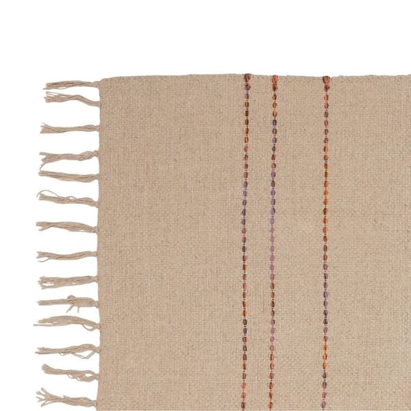 Tapis Hubsch Interior Alba kastanj