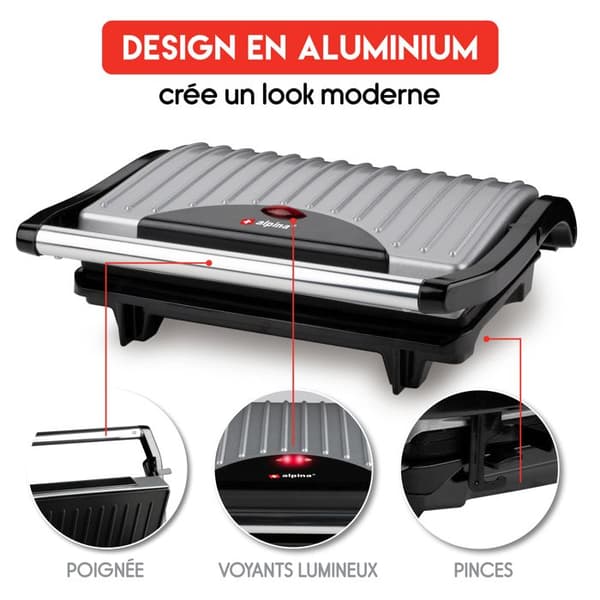alpina Grill 700W Pengar